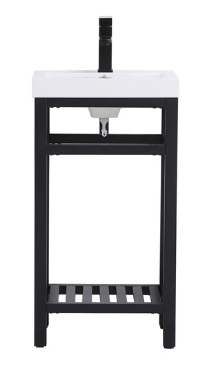 Elegant Lighting - VF14018BK - Single Bathroom Vanity - Raya - Black