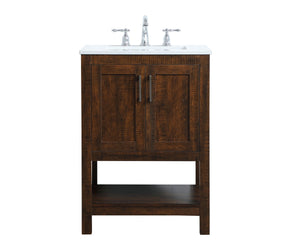 Elegant Lighting - VF16024EX - Single Bathroom Vanity - aubrey - Espresso