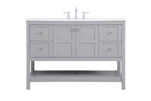 Elegant Lighting - VF16448GR - Single Bathroom Vanity - Theo - Gray