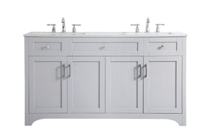 Elegant Lighting - VF17060DGR - Double Bathroom Vanity - moore - Grey