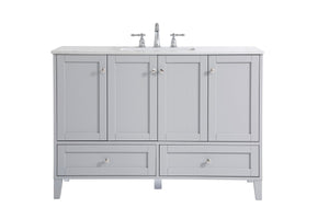 Elegant Lighting - VF18048GR - Single Bathroom Vanity - sommerville - Grey