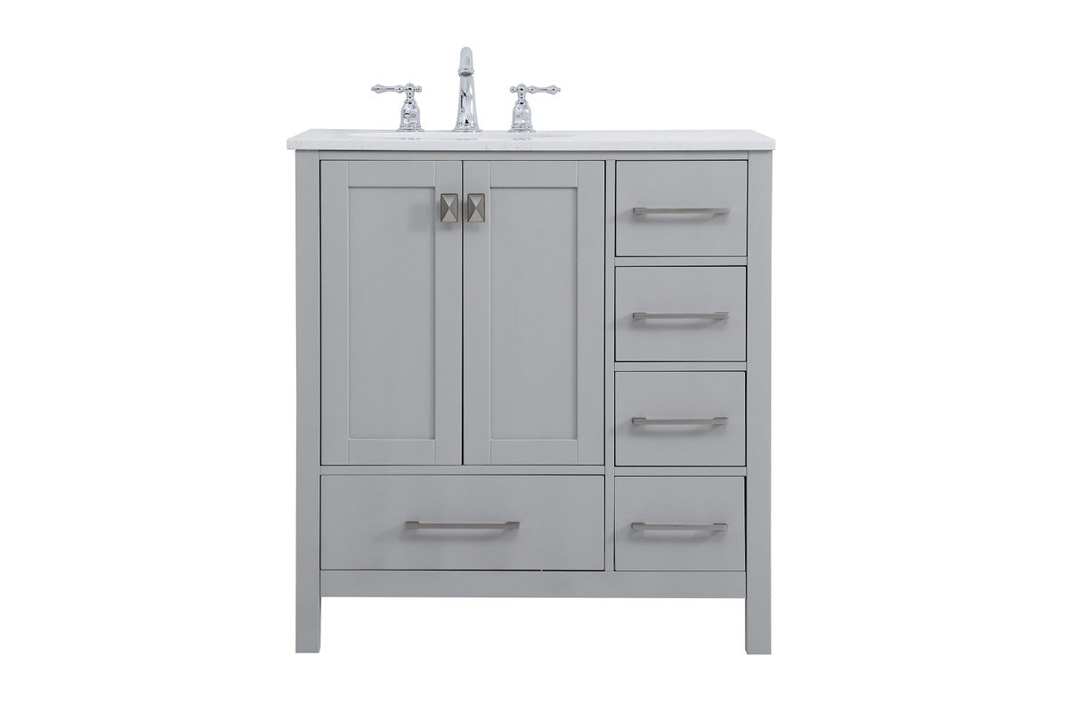 Elegant Lighting - VF18832GR - Single Bathroom Vanity - Irene - Gray