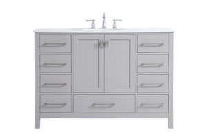 Elegant Lighting - VF18848GR - Single Bathroom Vanity - Irene - Gray