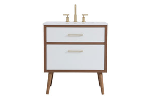 Elegant Lighting - VF41030WH - Bathroom Vanity - Boise - White