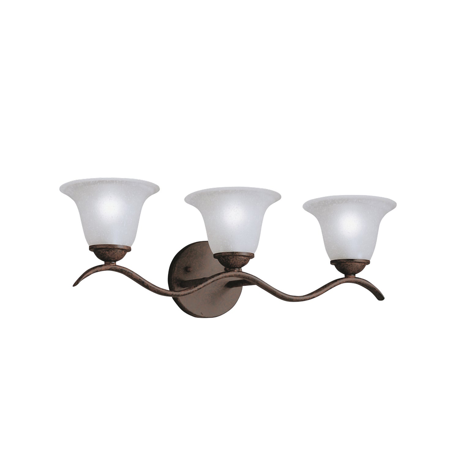 Kichler - 6323TZ - Three Light Bath - Dover - Tannery Bronze