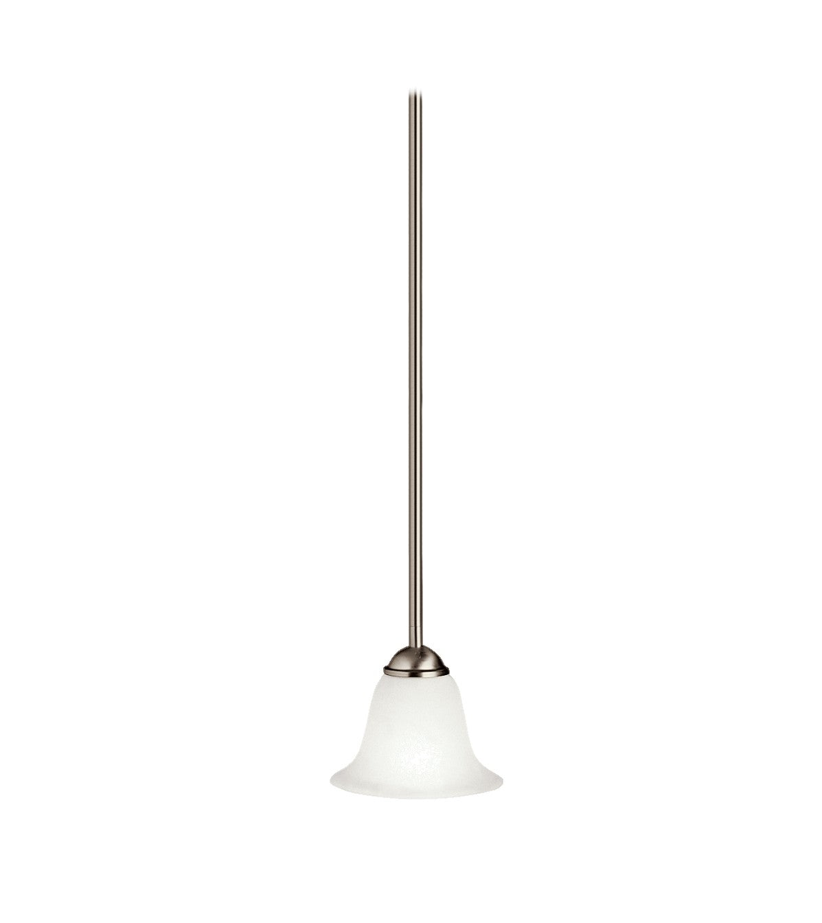 Kichler - 2771NI - One Light Mini Pendant - Dover - Brushed Nickel