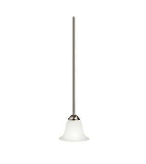 Kichler - 2771NI - One Light Mini Pendant - Dover - Brushed Nickel