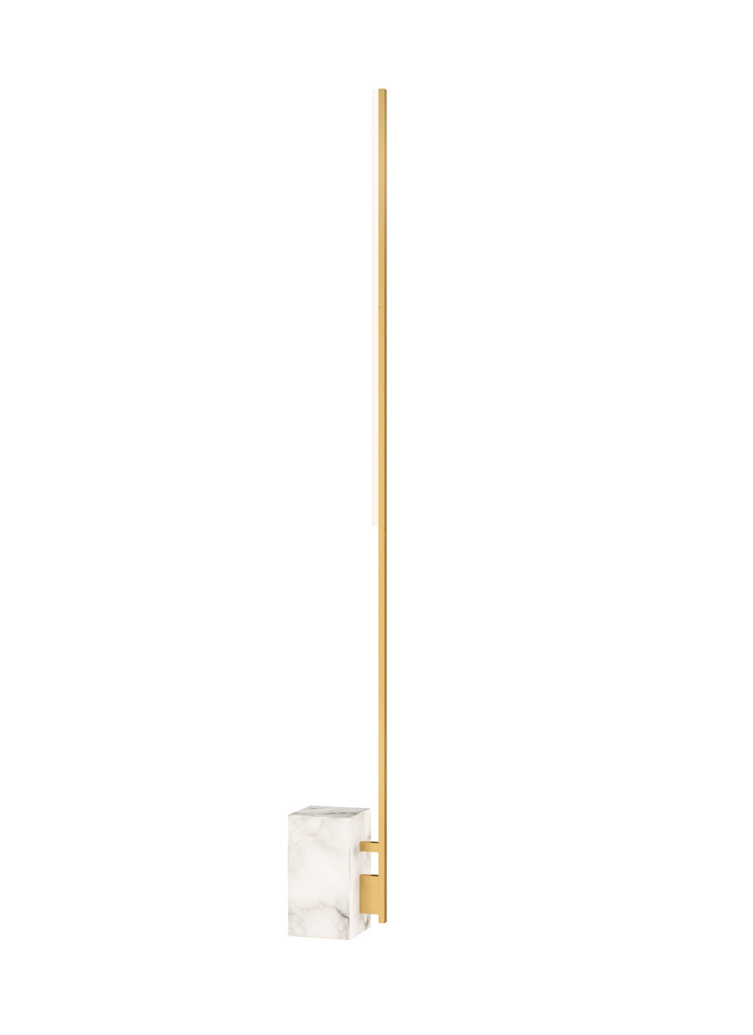 Visual Comfort Modern - 700PRTKLE70NB-LED927 - LED Table Lamp - Klee - Natural Brass/White Marble