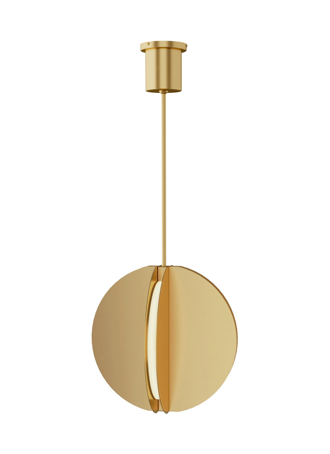 Visual Comfort Modern - 700TDBAU18NB-LED930 - LED Pendant - Bau - Natural Brass
