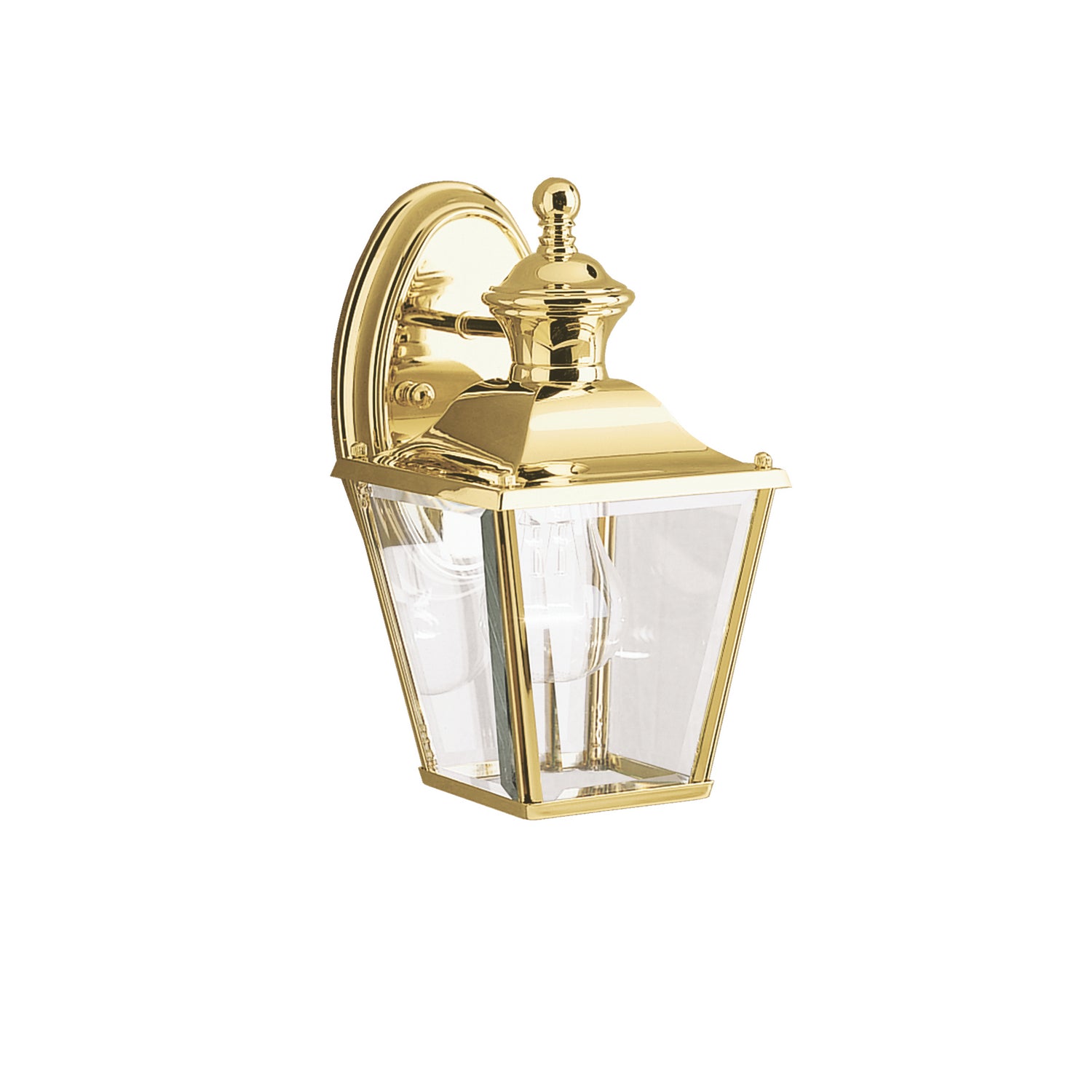 Kichler - 9711PB - One Light Outdoor Wall Mount - Bay Shore - Polished Brass