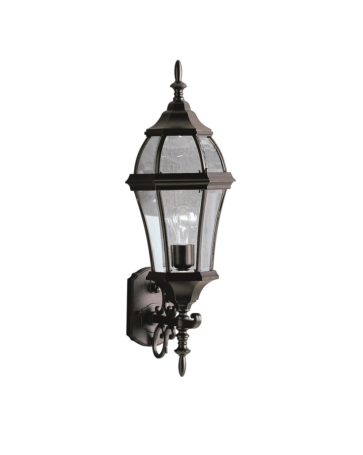 Kichler - 9791BK - One Light Outdoor Wall Mount - Townhouse - Black