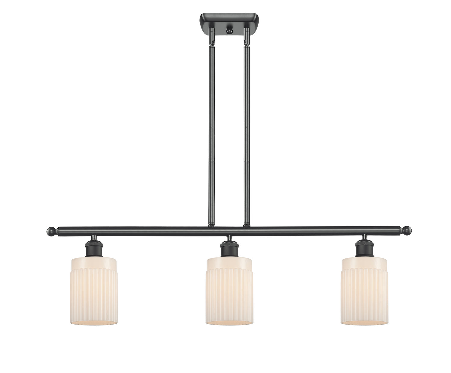 Innovations - 516-3I-BK-G341 - Three Light Island Pendant - Ballston - Matte Black