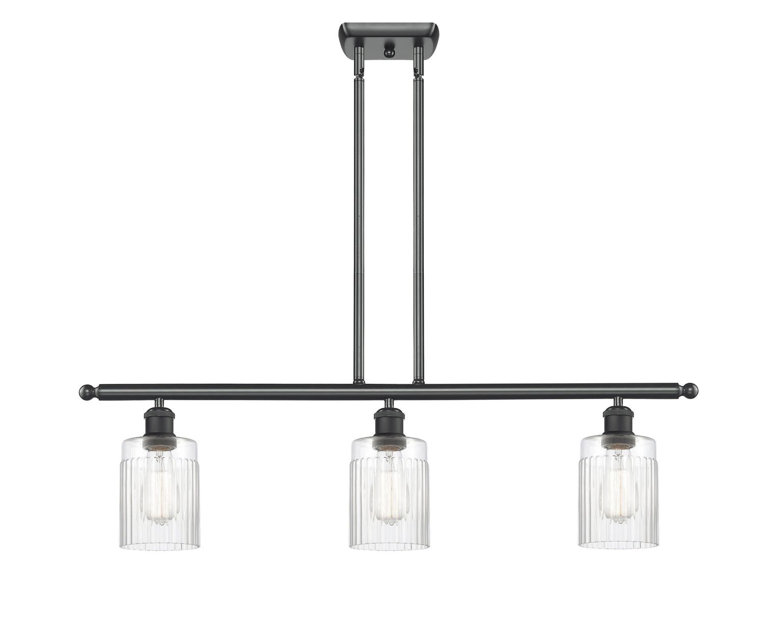 Innovations - 516-3I-BK-G342 - Three Light Island Pendant - Ballston - Matte Black