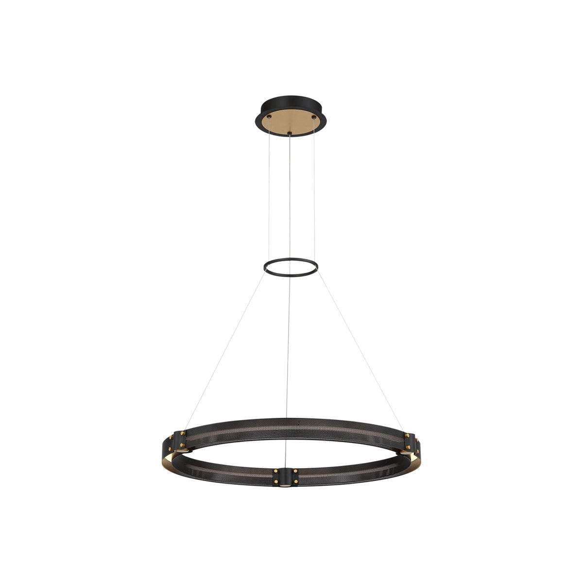 Eurofase - 37053-017 - LED Chandelier - Admiral - Matte Black/Gold