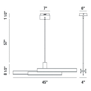 Eurofase - 37064-020 - LED Chandelier - Cameno - Satin Gold