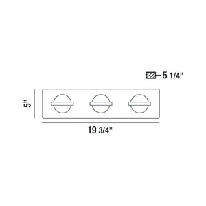 Eurofase - 37069-025 - RYDER-VAN-3LT-GD-CL - RYDER - Gold