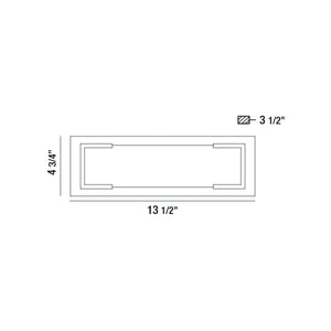 Eurofase - 37073-015 - LED Outdoor Wall Mount - Thornhill - Black