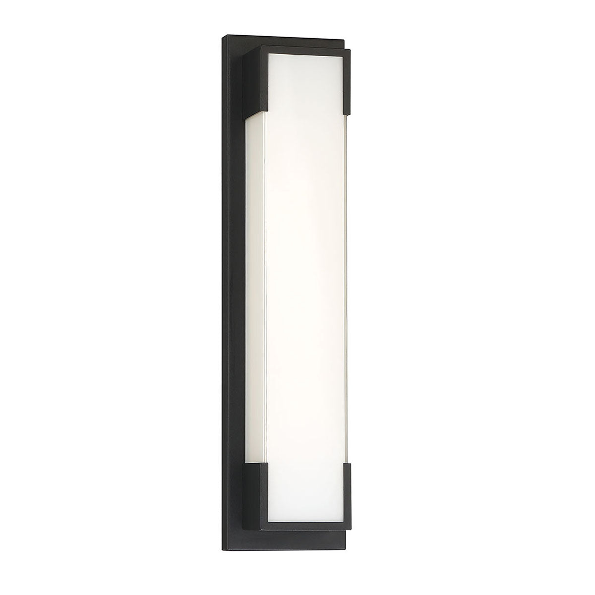 Eurofase - 37074-012 - THORNHILL-WSC-19.75IN-BK-WH - THORNHILL - Black