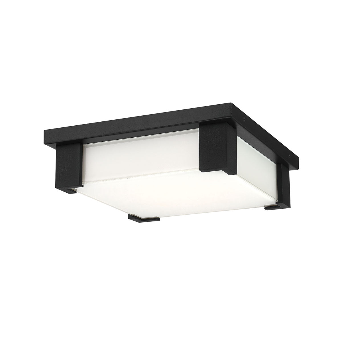 Eurofase - 37075-019 - THORNHILL-FM-12IN-BK-WH - THORNHILL - Black