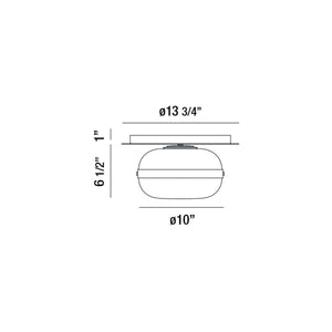 Eurofase - 37086-015 - NOTTINGHAM-FM-10IN-BR-AM - NOTTINGHAM - Brass