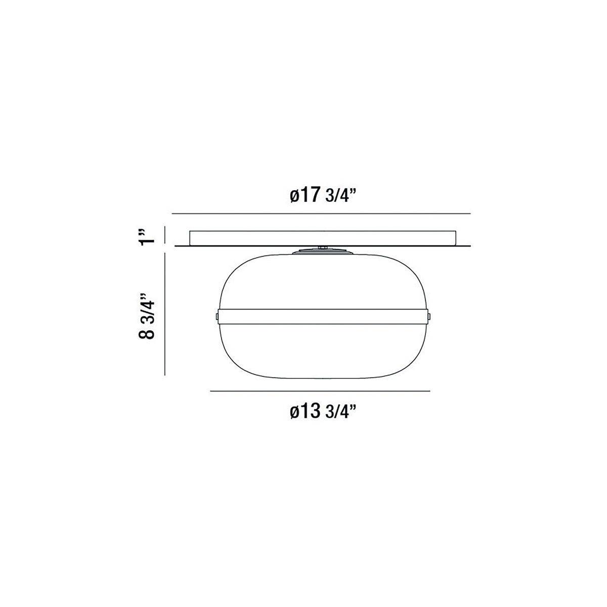 Eurofase - 37087-012 - One Light Flushmount - Nottingham - Ancient Brass