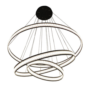 Eurofase - 37090-012 - LED Chandelier - Forster - Black