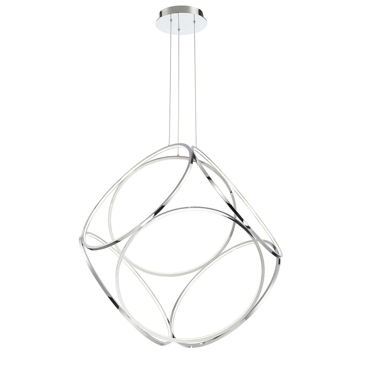 Eurofase - 37104-016 - GLENVIEW-CHD-34IN-CHR - GLENVIEW - Chrome