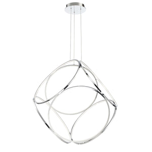 Eurofase - 37104-016 - GLENVIEW-CHD-34IN-CHR - GLENVIEW - Chrome