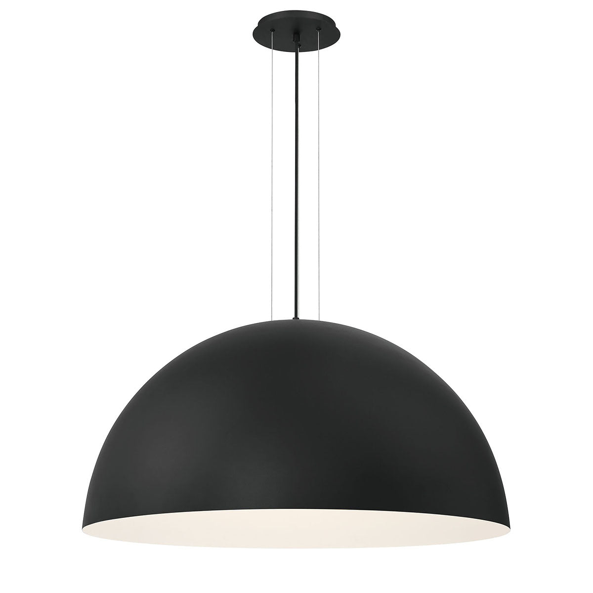 Eurofase - 37224-011 - Three Light Pendant - Laverton - Black/White