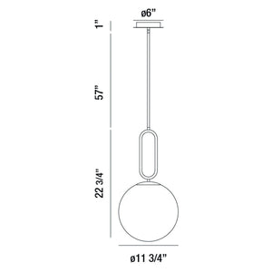 Eurofase - 37233-036 - PROSPECT-PEN-23IN-GD-WH - PROSPECT - Gold