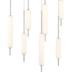 Eurofase - 37236-042 - LED Chandelier - Cumberland - Satin Nickel