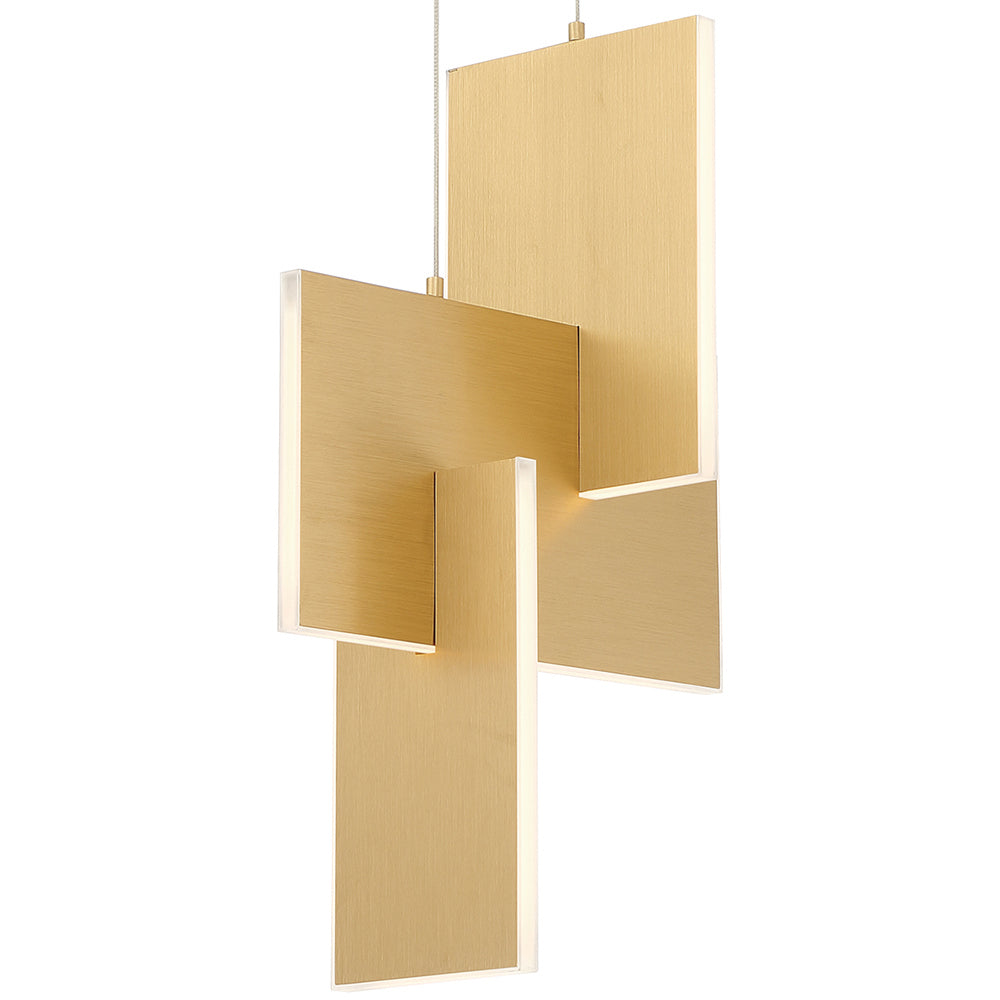 Eurofase - 37346-010 - LED Chandelier - Coburg - Anodized Gold