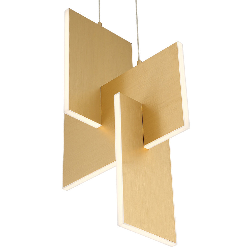 Eurofase - 37346-010 - LED Chandelier - Coburg - Anodized Gold