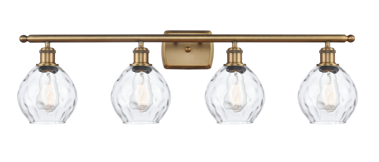 Innovations - 516-4W-BB-G362 - Four Light Bath Vanity - Ballston - Brushed Brass