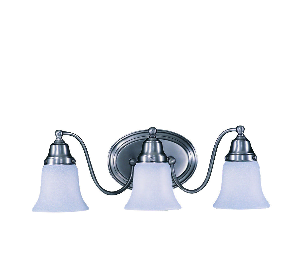 Framburg - 8413 SP - Three Light Wall Sconce - Magnolia - Satin Pewter