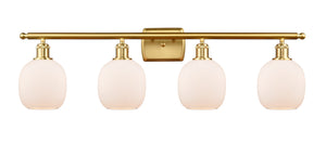 Innovations - 516-4W-SG-G101 - Four Light Bath Vanity - Ballston - Satin Gold