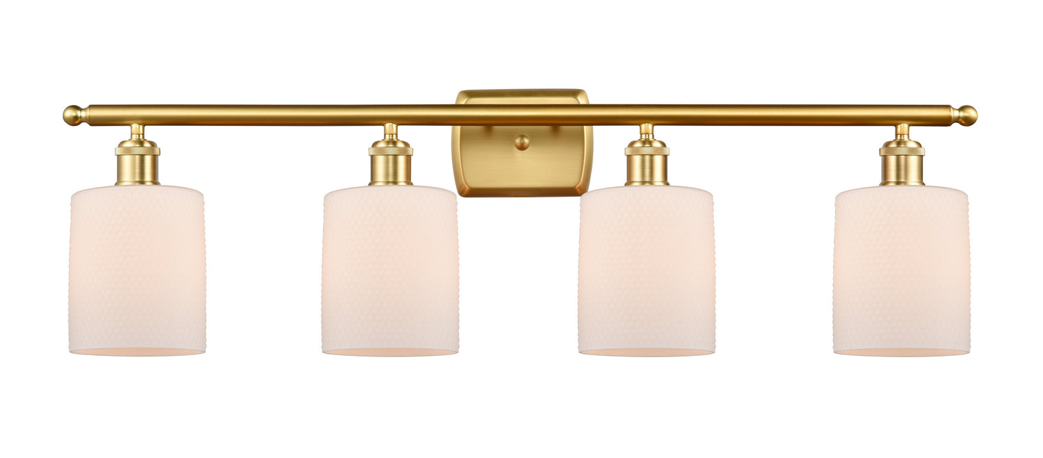 Innovations - 516-4W-SG-G111 - Four Light Bath Vanity - Ballston - Satin Gold