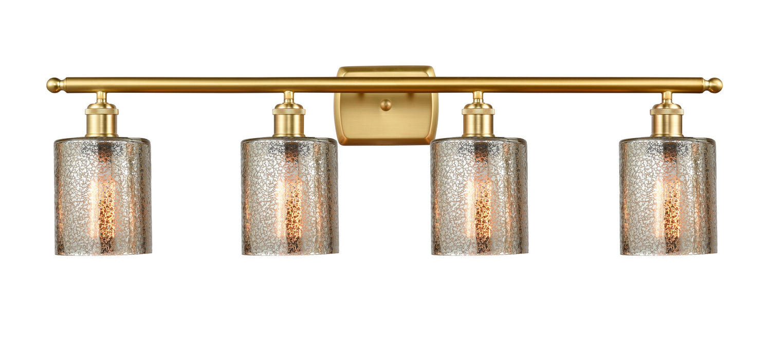 Innovations - 516-4W-SG-G116 - Four Light Bath Vanity - Ballston - Satin Gold