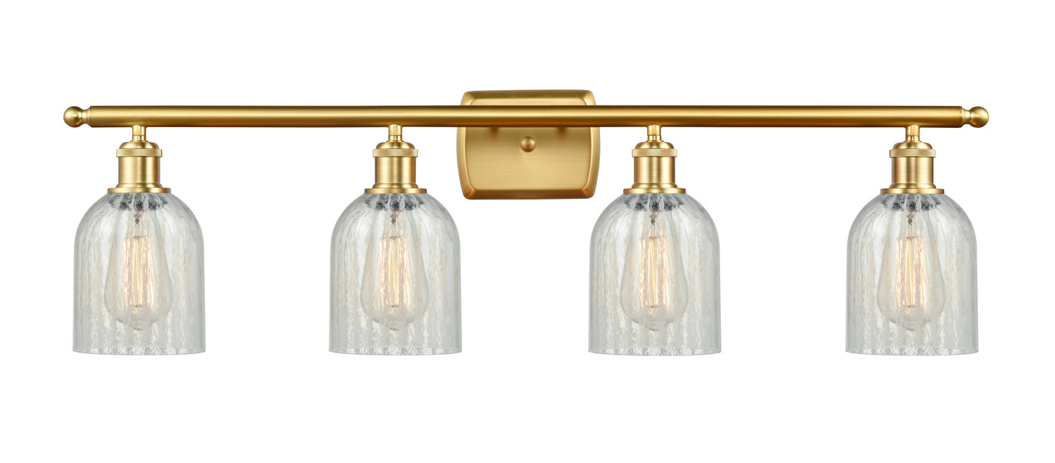 Innovations - 516-4W-SG-G2511 - Four Light Bath Vanity - Ballston - Satin Gold