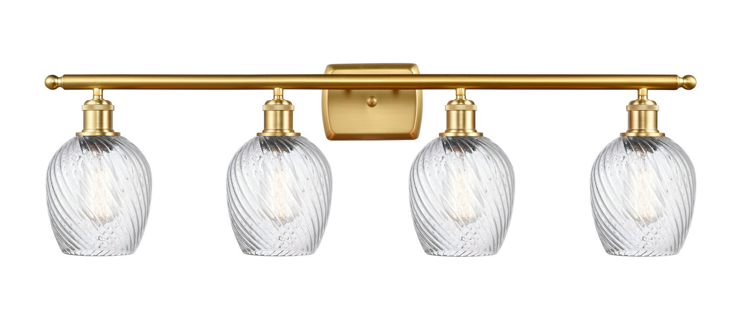 Innovations - 516-4W-SG-G292 - Four Light Bath Vanity - Ballston - Satin Gold