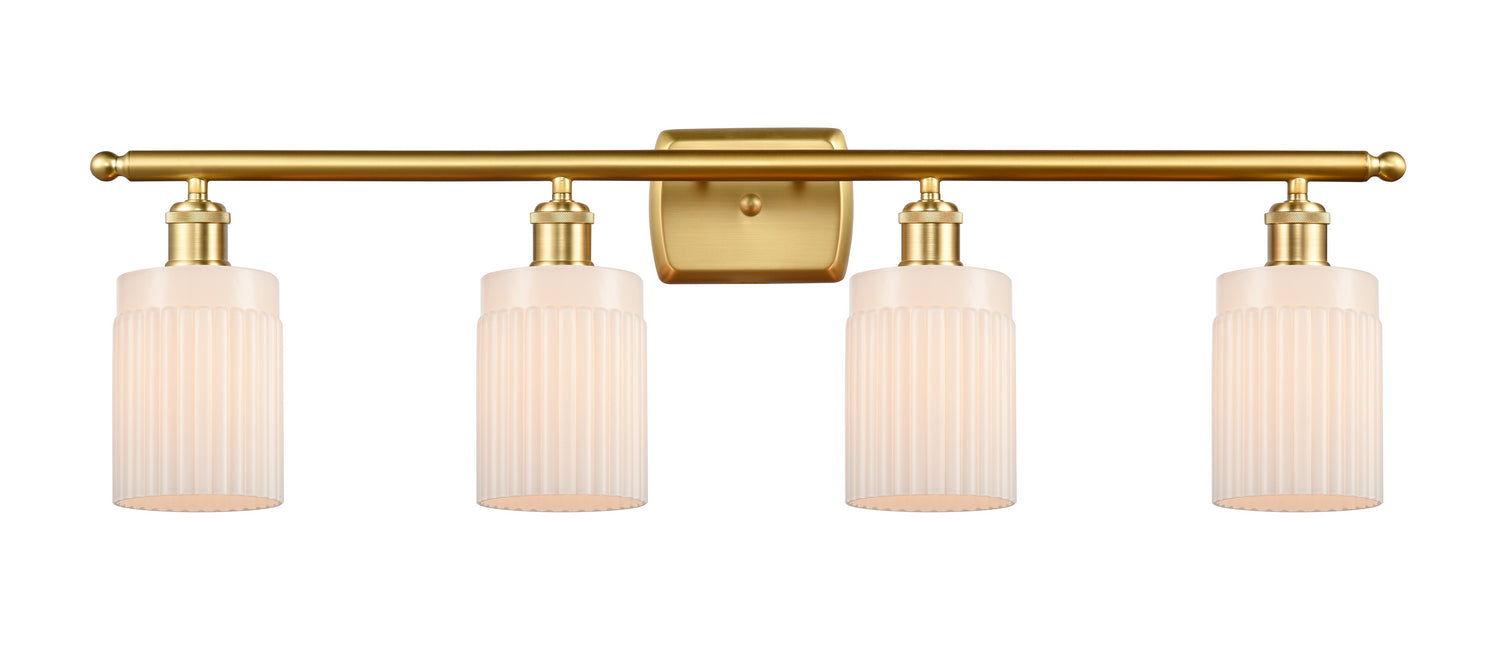 Innovations - 516-4W-SG-G341 - Four Light Bath Vanity - Ballston - Satin Gold