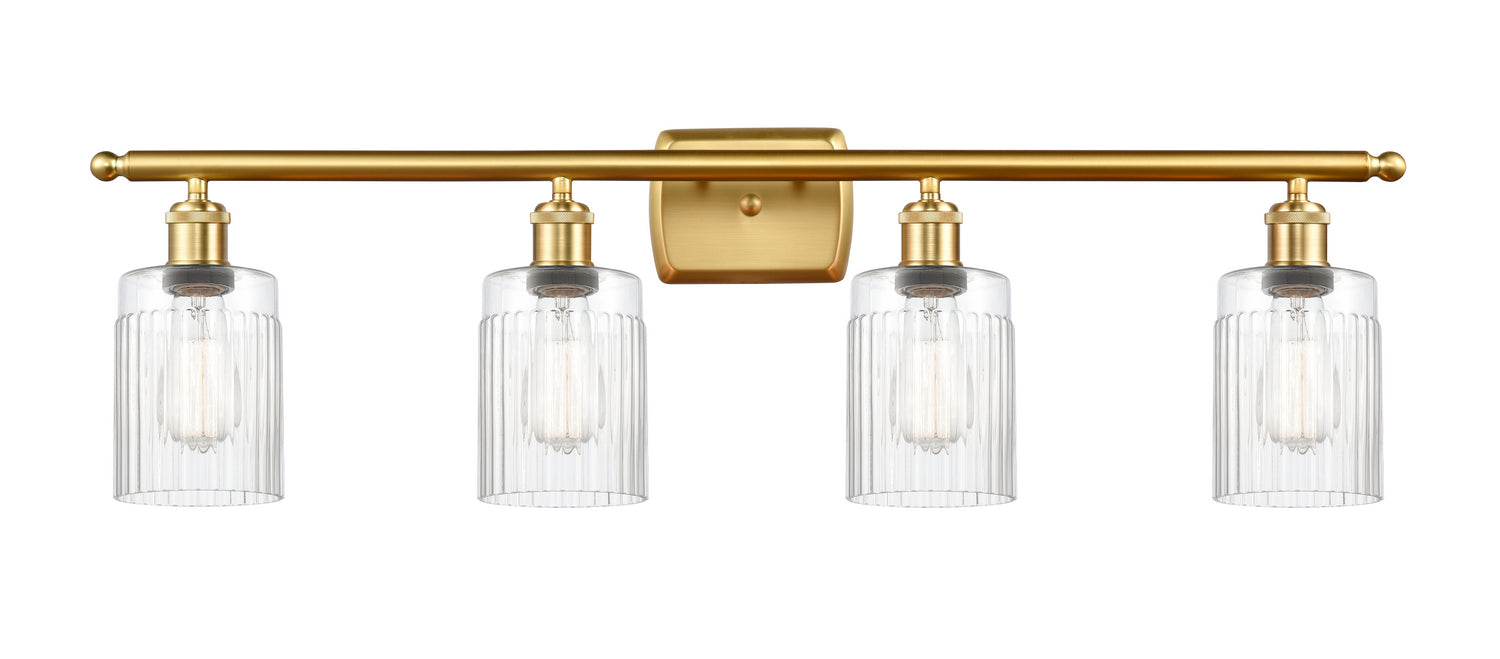 Innovations - 516-4W-SG-G342 - Four Light Bath Vanity - Ballston - Satin Gold