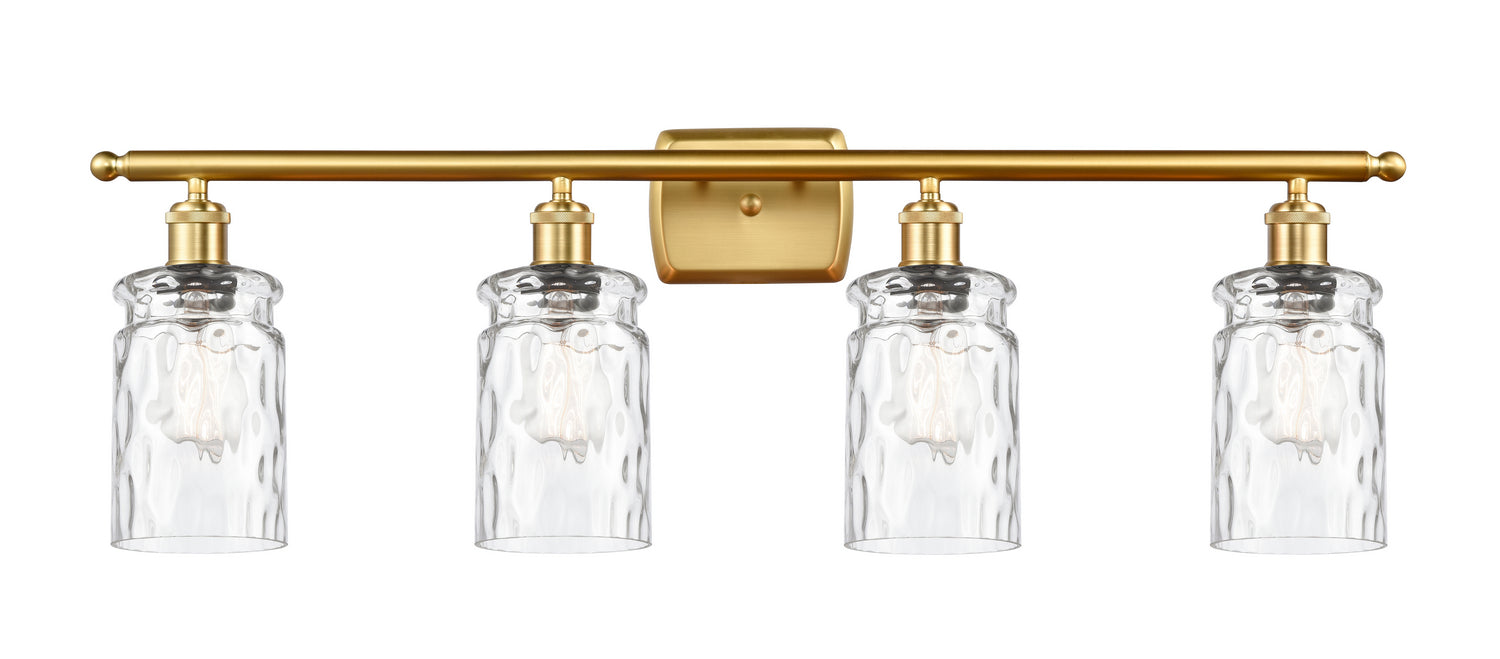 Innovations - 516-4W-SG-G352 - Four Light Bath Vanity - Ballston - Satin Gold