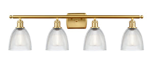 Innovations - 516-4W-SG-G382 - Four Light Bath Vanity - Ballston - Satin Gold