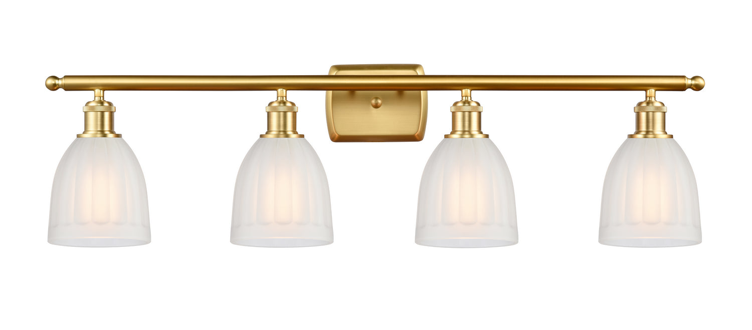 Innovations - 516-4W-SG-G441 - Four Light Bath Vanity - Ballston - Satin Gold