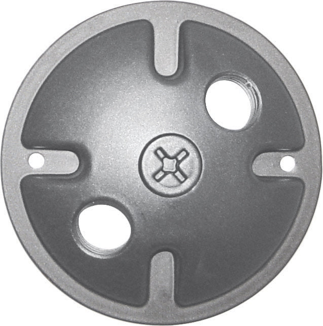 Nuvo Lighting - 60-674 - Die Cast Mounting Plate - Light Gray