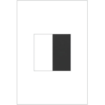 Legrand - AABK1G4 - Blank, Half-Size - adorne - Graphite
