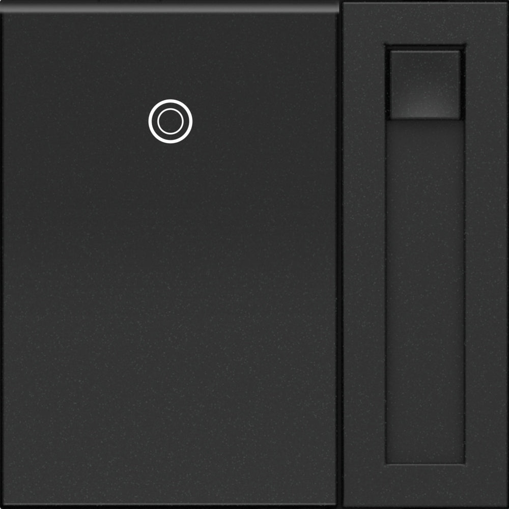 Legrand - ADPD4FBL3P2G4 - 0-10V Paddle Dimmer with Microban - adorne - Graphite