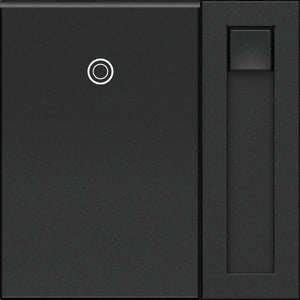 Legrand - ADPD4FBL3P2G4 - 0-10V Paddle Dimmer with Microban - adorne - Graphite