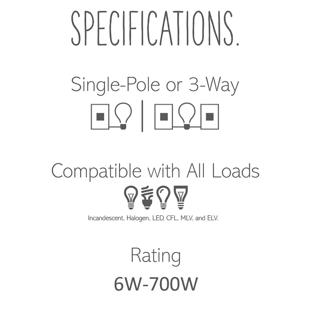 Legrand - ADPD4FBL3P2G4 - 0-10V Paddle Dimmer with Microban - adorne - Graphite